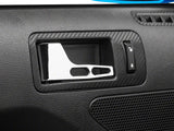 Speedform Modern Billet Interior Door Handles; Chrome (05-14 Mustang)