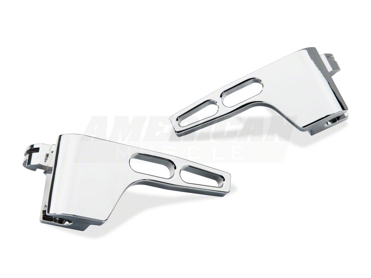 Speedform Modern Billet Interior Door Handles; Chrome (05-14 Mustang)