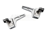 Speedform Modern Billet Interior Door Handles; Chrome (05-14 Mustang)