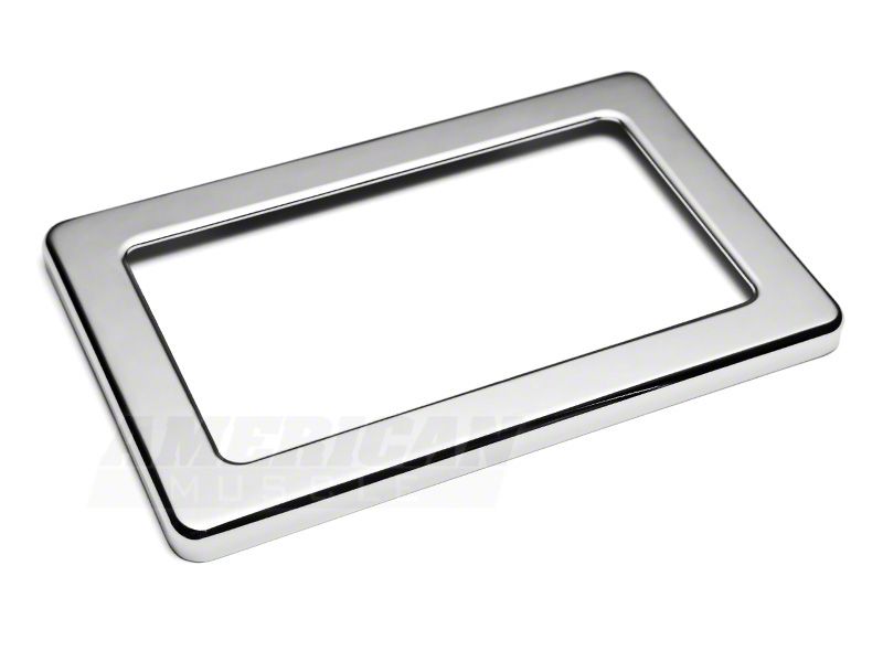 Speedform Modern Billet Shifter Bezel; Chrome (05-09 Mustang W/ Manual Transmission)