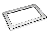 Speedform Modern Billet Shifter Bezel; Chrome (05-09 Mustang W/ Manual Transmission)