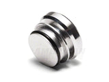 Speedform Modern Billet Cigarette Lighter Delete; Polished (79-04 Mustang)