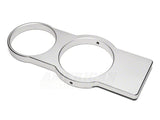 Speedform Modern Billet Cup Holder Bezel; Satin (05-09 Mustang)