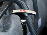 SpeedForm Modern Billet Oil Dipstick Handle; Chrome (05-23 Mustang GT)