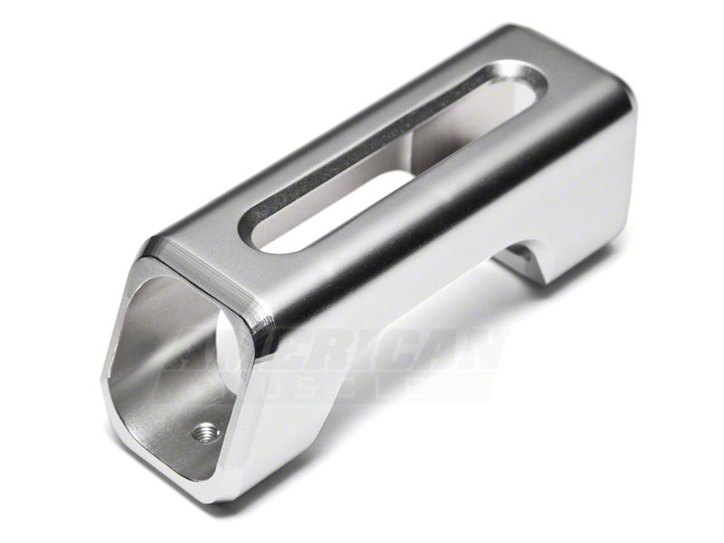 SpeedForm Modern Billet E-Brake Handle Cover; Satin (05-09 Mustang GT, V6)