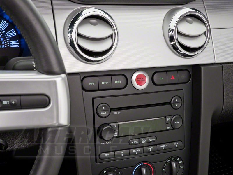 SpeedForm Modern Billet Push Button Start Ignition Kit (05-10 Mustang)