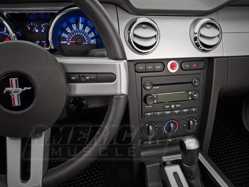 SpeedForm Modern Billet Push Button Start Ignition Kit (05-10 Mustang)