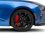 SR Performance Brake Caliper Covers; Red; Front and Rear (16-24 Camaro SS w/ 4-Piston Front Calipers)