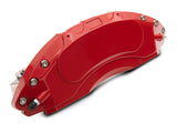 SR Performance Brake Caliper Covers; Red; Front and Rear (11-23 Challenger R/T w/ Dual Piston Front Calipers; 2014 Challenger Rallye, Redline; 17-23 Challenger GT, T/A; 12-23 Challenger SXT w/ Dual Piston Front Calipers)