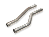 SR Performance Mid-Muffler Delete Pipes; 2.25-Inch (06-23 Charger)