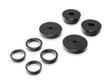 SR Performance Rear Subframe Lockout; Black Anodized (06-23 Charger)