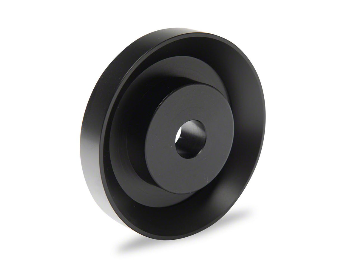 SR Performance Rear Subframe Lockout; Black Anodized (06-23 Charger)