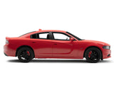 SR Performance Brake Caliper Covers; Red; Front and Rear (11-23 Charger R/T & SXT w/ Dual Piston Front Calipers; 15-17 AWD Charger SE w/ Dual Piston Front Calipers; 18-23 Charger Daytona, GT w/ Dual Piston Front Calipers)