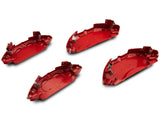 SR Performance Brake Caliper Covers; Red; Front and Rear (11-18 Charger R/T w/ Single Piston Front Calipers; 11-17 SE Charger w/ Single Piston Front Calipers; 12-23 SXT Charger w/ Single Piston Front Calipers)