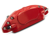 SR Performance Brake Caliper Covers; Red; Front and Rear (11-18 Charger R/T w/ Single Piston Front Calipers; 11-17 SE Charger w/ Single Piston Front Calipers; 12-23 SXT Charger w/ Single Piston Front Calipers)