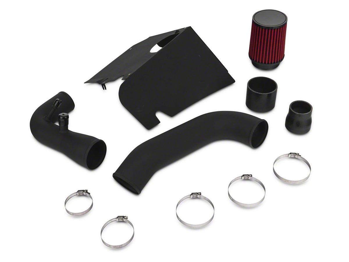 SR Performance Cold Air Intake; Black (15-17 Mustang EcoBoost)
