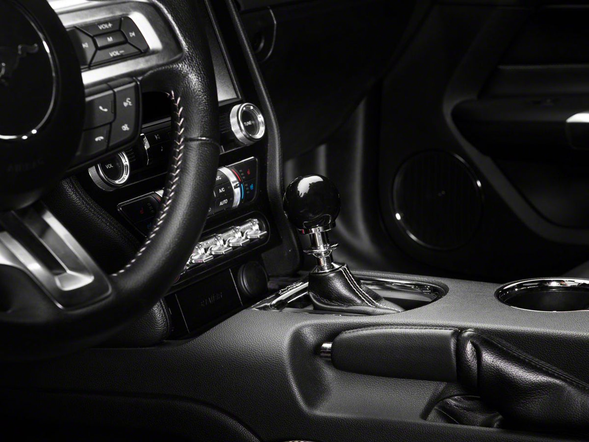 SR Performance Automatic Shifter Handle; Black (15-26 Mustang, Excluding GT350 & GT500)