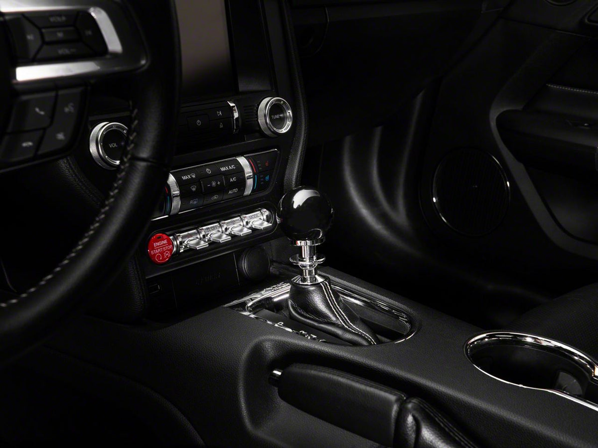 SR Performance Automatic Shifter Handle; Black (15-26 Mustang, Excluding GT350 & GT500)