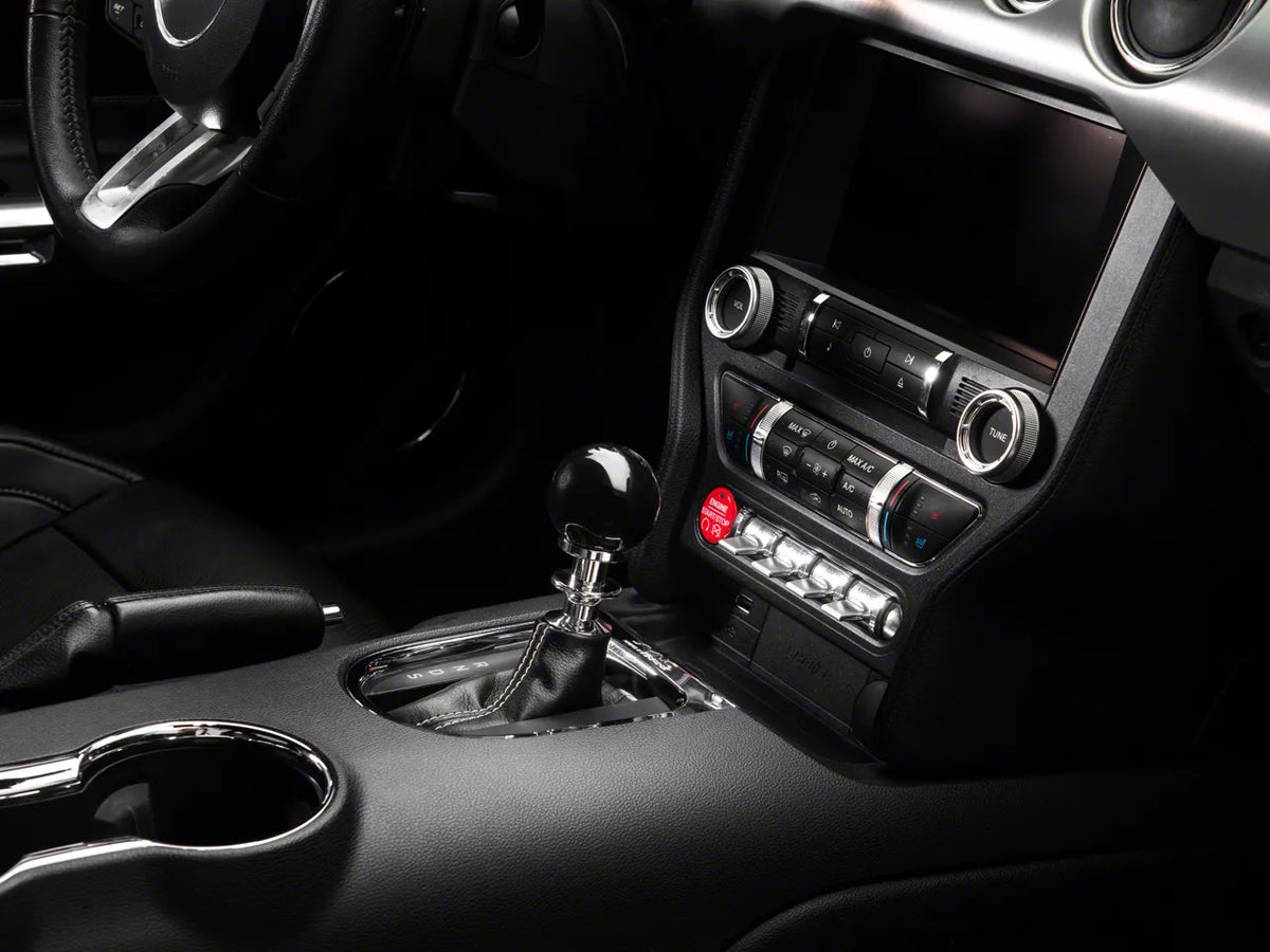 SR Performance Automatic Shifter Handle; Black (15-26 Mustang, Excluding GT350 & GT500)