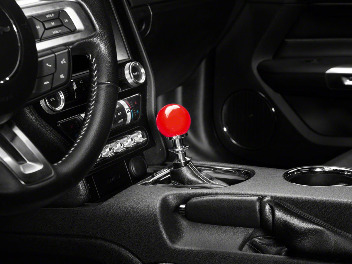 SR Performance Automatic Shifter Handle; Red (15-26 Mustang, Excluding GT350 & GT500)