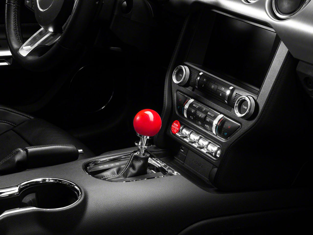 SR Performance Automatic Shifter Handle; Red (15-26 Mustang, Excluding GT350 & GT500)