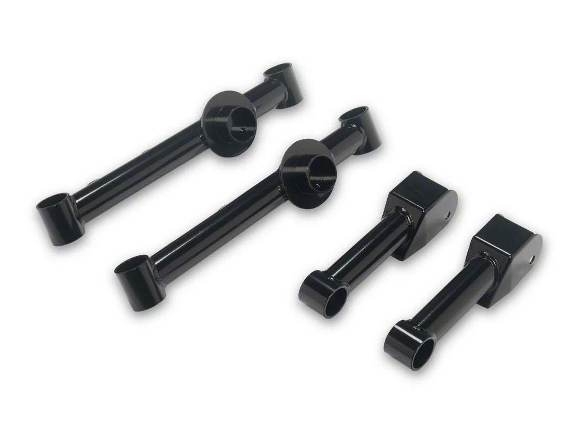 SR Performance Rear Upper and Lower Control Arms; Black (79-04 Mustang, Excluding 99-04 Cobra)