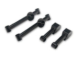 SR Performance Rear Upper and Lower Control Arms; Black (79-04 Mustang, Excluding 99-04 Cobra)
