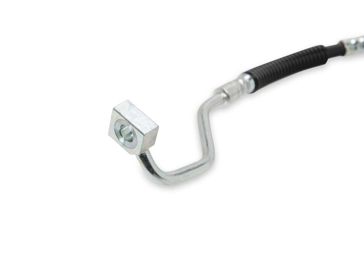 SR Performance Replacement Brake Hose; Front Driver Side (05-14 Mustang)