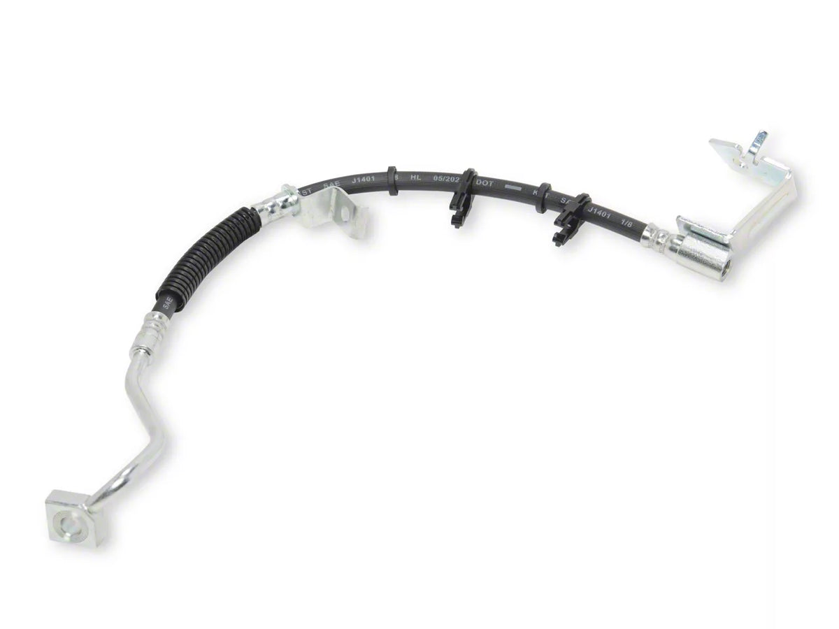 Sr Performance Replacement Brake Hose; Rear Driver Side (05-14 Mustang)