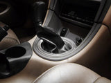 Speedform Modern Billet Shifter Bezel; Polished (94-04 Mustang)