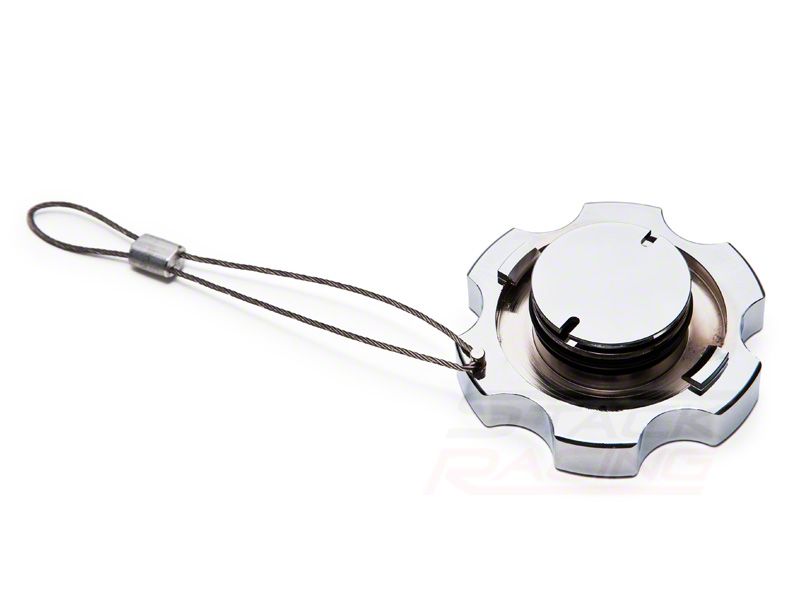 SpeedForm Modern Billet Power Steering Cap; Chrome (96-04 V8 Mustang)
