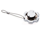 SpeedForm Modern Billet Power Steering Cap; Chrome (96-04 V8 Mustang)