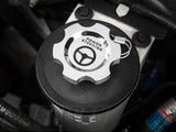SpeedForm Modern Billet Power Steering Cap; Chrome (96-04 V8 Mustang)