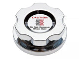 Speedform Modern Billet Brake Fluid Cap Cover; Chrome (87-04 Mustang)