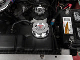 SpeedForm Modern Billet Radiator Cap Cover; Chrome (96-04 Mustang GT, Cobra)