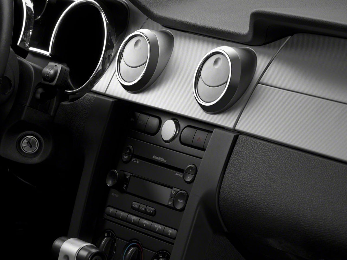 SpeedForm Modern Billet Power Plug; Satin (05-09 Mustang)