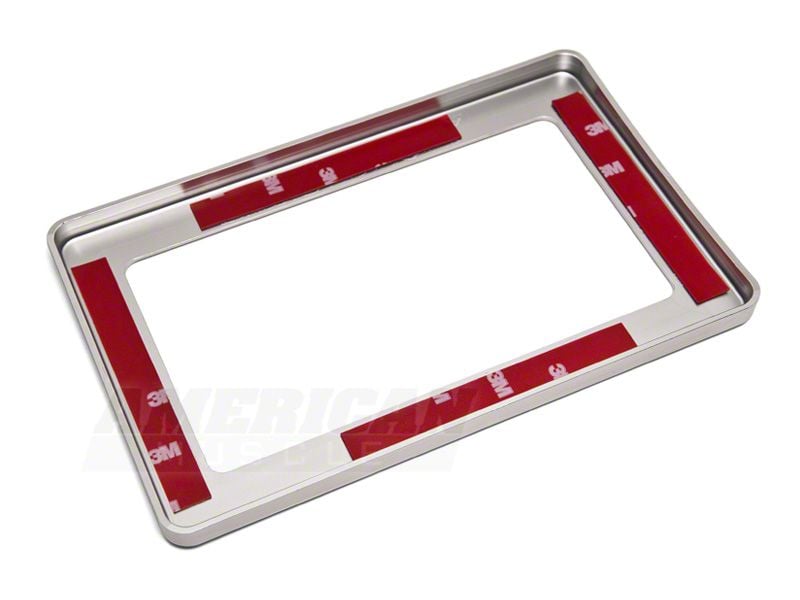 Speedform Modern Billet Shifter Bezel; Satin (05-09 Mustang W/ Manual Transmission)