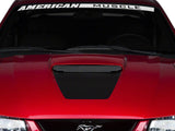 SpeedForm Modern Billet Hood Scoop Insert; Polished (99-04 Mustang GT)