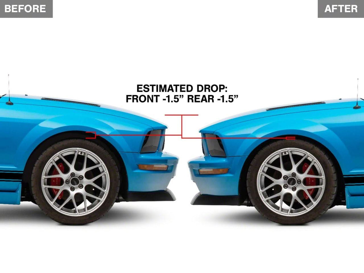 SR Performance Lowering Springs (05-14 Mustang GT Coupe, V6 Coupe)