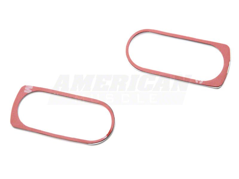 SpeedForm Modern Billet Turn Signal and Wiper Accents; Satin (05-09 Mustang)