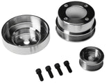 Sr Performance Underdrive Pulleys; Polished (86-93 5.0l Mustang)