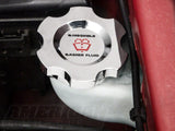 SpeedForm Modern Billet Washer Fluid Cap; Chrome (96-04 Mustang)