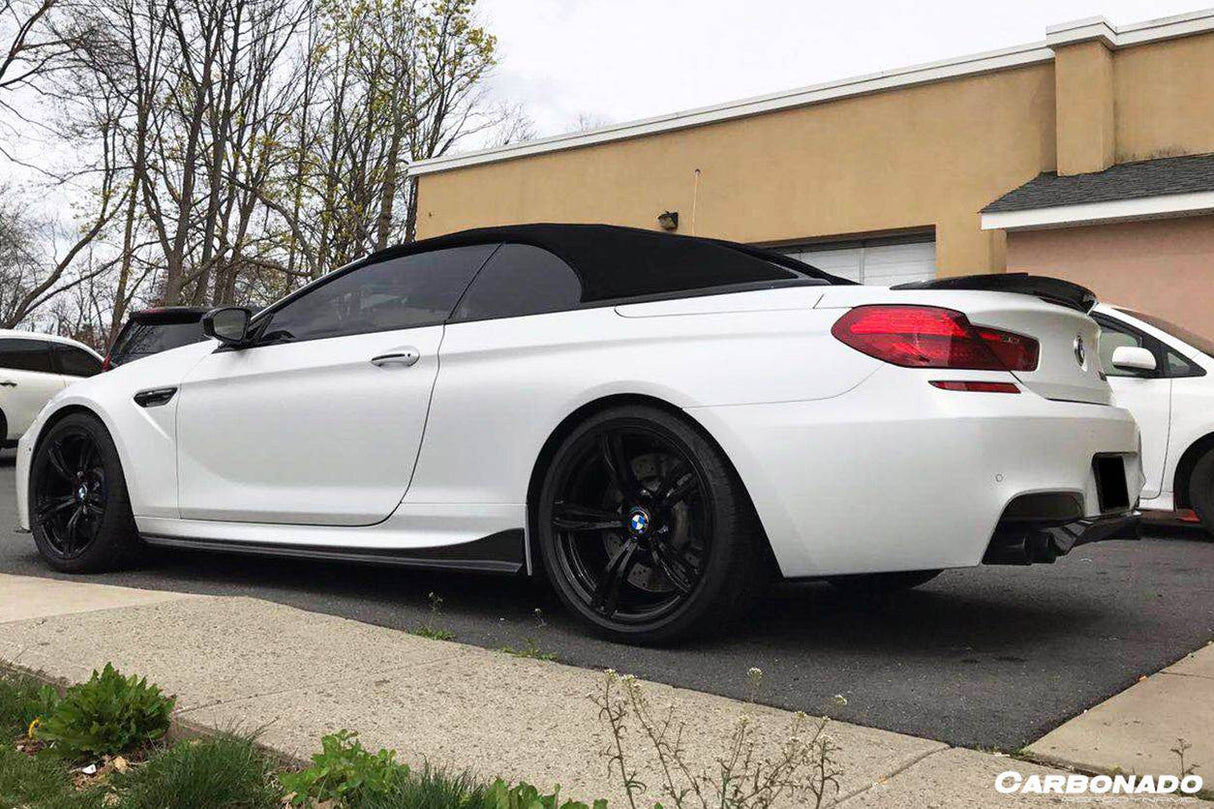 2011-2018 BMW 6 Series F12  M6 Convertiable VRS Style Carbon Fiber Trunk Spoiler