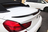 2011-2018 BMW 6 Series F12  M6 Convertiable VRS Style Carbon Fiber Trunk Spoiler