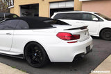 2011-2018 BMW 6 Series F12  M6 Convertiable VRS Style Carbon Fiber Trunk Spoiler