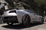 2013-2019 Corvette C7 Stingray Z51 RK Style Side Skirts Extension