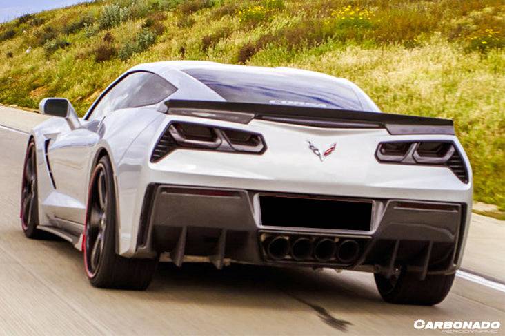 2013-2019 Corvette C7 Stingray Z51 RK Style Side Skirts Extension