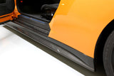 2008-2016 Nissan GTR R35 CBA  DBA ZEL Style Carbon Fiber Side Skirts