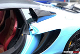 2011-2017 McLaren 650s & 12C BKSS Style Carbon Fiber Quarter Window Scoops