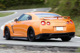 2008-2011 Nissan GTR R35 CBA ZEL Style Carbon Fiber Rear Lip